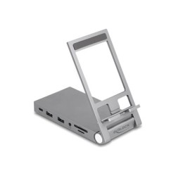 Delock - Dokovací stanice + stojan na notebook/tablet - USB-C / Thunderbolt 3 - HDMI