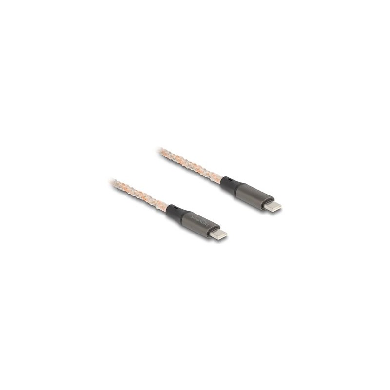 Delock - USB kabel - 24 pin USB-C (M) do 24 pin USB-C (M) - USB 2.0 - 20 V - 5 A - 1.2 m - podpora Power Delivery 3.0, Rychlé
