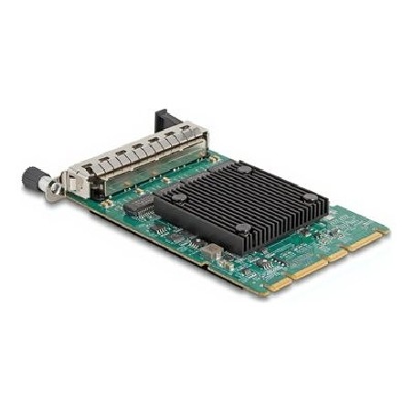 Delock - Sítový adaptér - OCP 3.0 - Gigabit Ethernet x 4