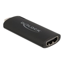 Delock - Adaptér pro zachytávání videa - USB-C 2.0 - černá