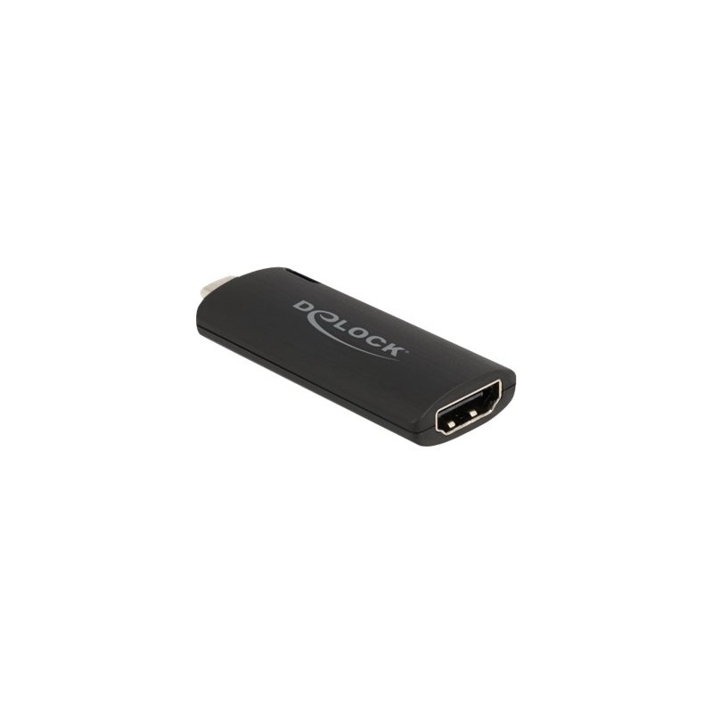 Delock - Adaptér pro zachytávání videa - USB-C 2.0 - černá