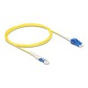 Delock - Sítový kabel - CS jednovidový (M) do jednoduchý režim LC (M) - 2 m - 2 mm - optické vlákno - duplex - 9 / 125 mikron