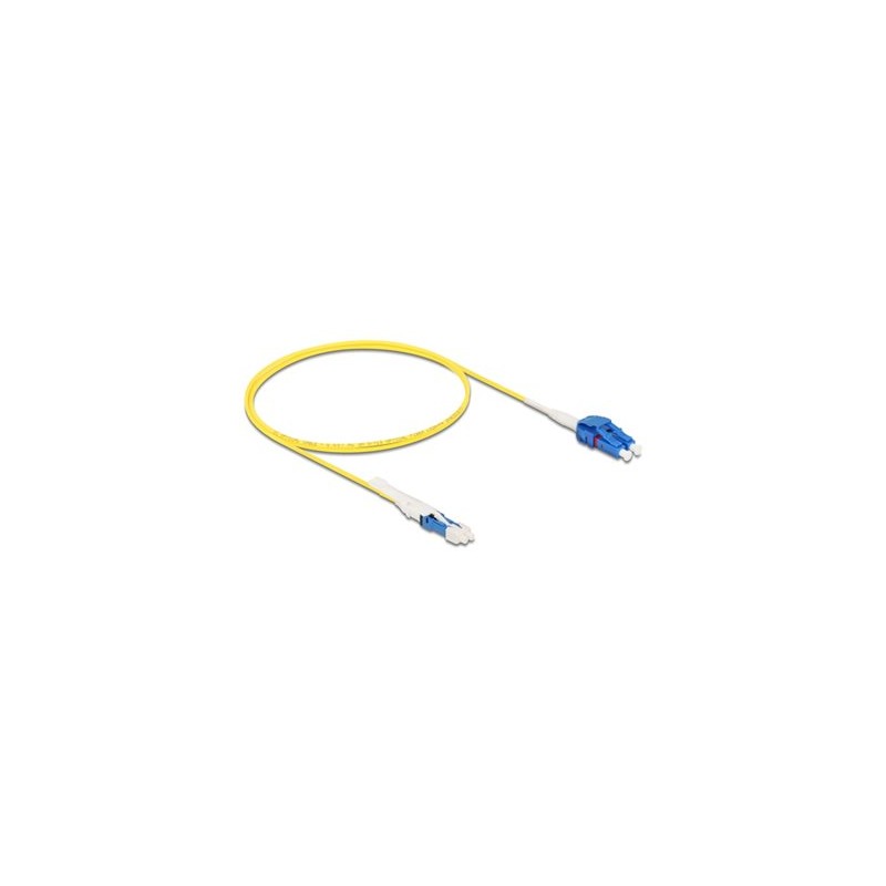 Delock - Sítový kabel - CS jednovidový (M) do jednoduchý režim LC (M) - 1 m - 2 mm - optické vlákno - duplex - 9 / 125 mikron