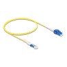 Delock - Sítový kabel - CS jednovidový (M) do jednoduchý režim LC (M) - 1 m - 2 mm - optické vlákno - duplex - 9 / 125 mikron