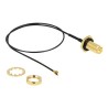 Delock - Kabel antény - RP-SMA (R) do MHF I (Z) - 35 cm - 1.13 mm - koaxiál - cerná