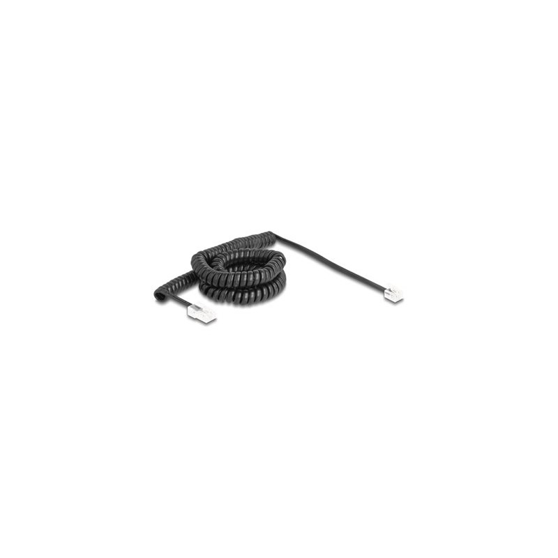 Delock - Telefonní kabel - RJ-45 (M) do RJ-11 (M) - 5 m - svinutý - cerná