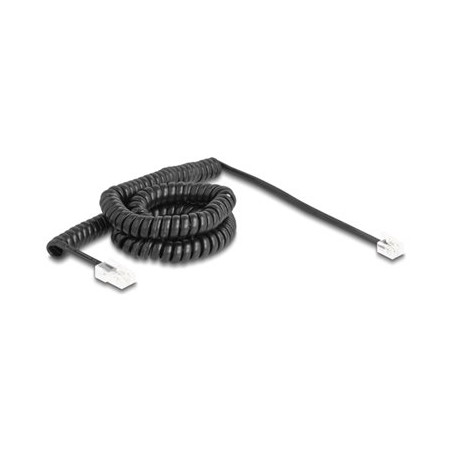Delock - Telefonní kabel - RJ-45 (M) do RJ-11 (M) - 5 m - svinutý - cerná