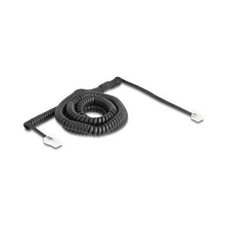 Delock - Telefonní kabel - RJ-11 (M) do RJ-45 (M) - 10 m - svinutý - cerná