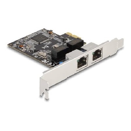 Delock - Síťový adaptér - PCIe 2.0 nízký profil - Gigabit Ethernet x 1