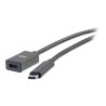 C2G 3ft USB-C to C 3.1 (Gen 2) Male to Female Extension Cable (10Gbps) - Prodlužovací USB kabel - USB-C (M) do USB-C (F) - USB