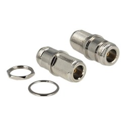 Delock - RF adapter - N konektor se zdírkami (female) do N konektor se zdírkami (female)