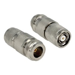 Delock - RF adapter - RP-TNC se zdířkami (female) do N konektor se zdířkami (female)