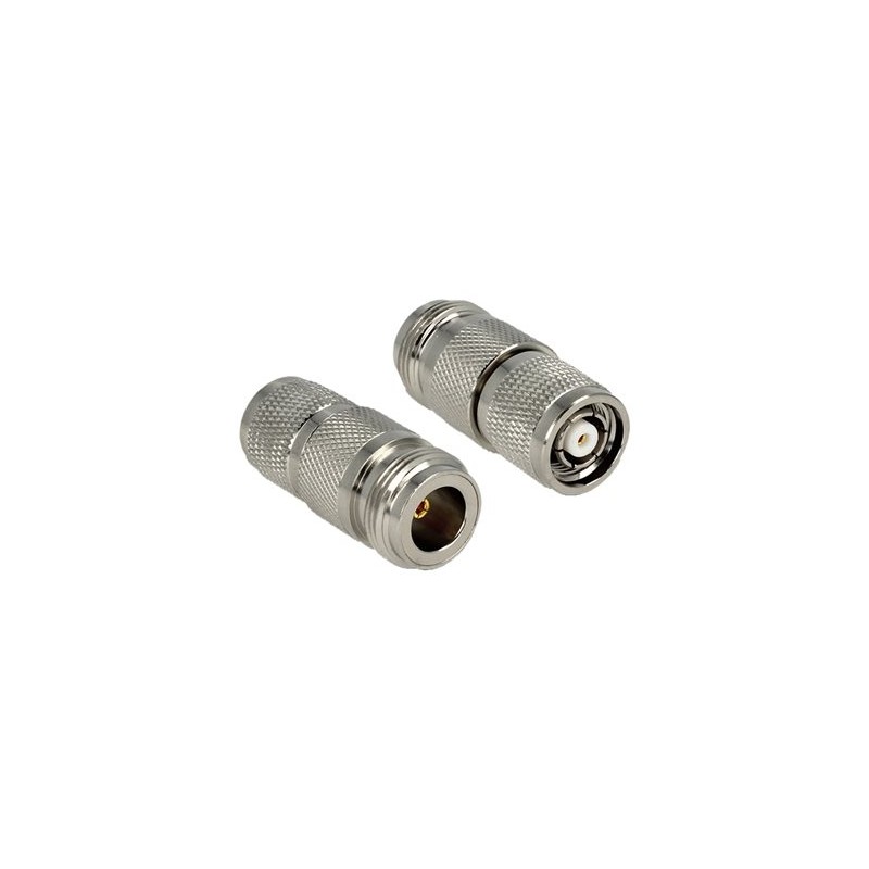 Delock - RF adapter - RP-TNC se zdířkami (female) do N konektor se zdířkami (female)