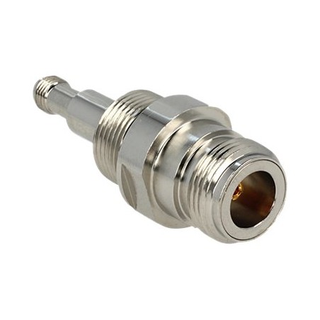 Delock Adapter N Jack SMA Jack Bulkhead - RF adapter - SMA se zdírkami (female) do N konektor se zdírkami (female)