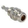 Delock Adapter N Jack SMA Jack Bulkhead - RF adapter - SMA se zdírkami (female) do N konektor se zdírkami (female)