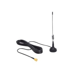Delock GSM / UMTS Antenna - Anténa - 21.5 cm - mobil - 3 dBi - všesměrová - černá