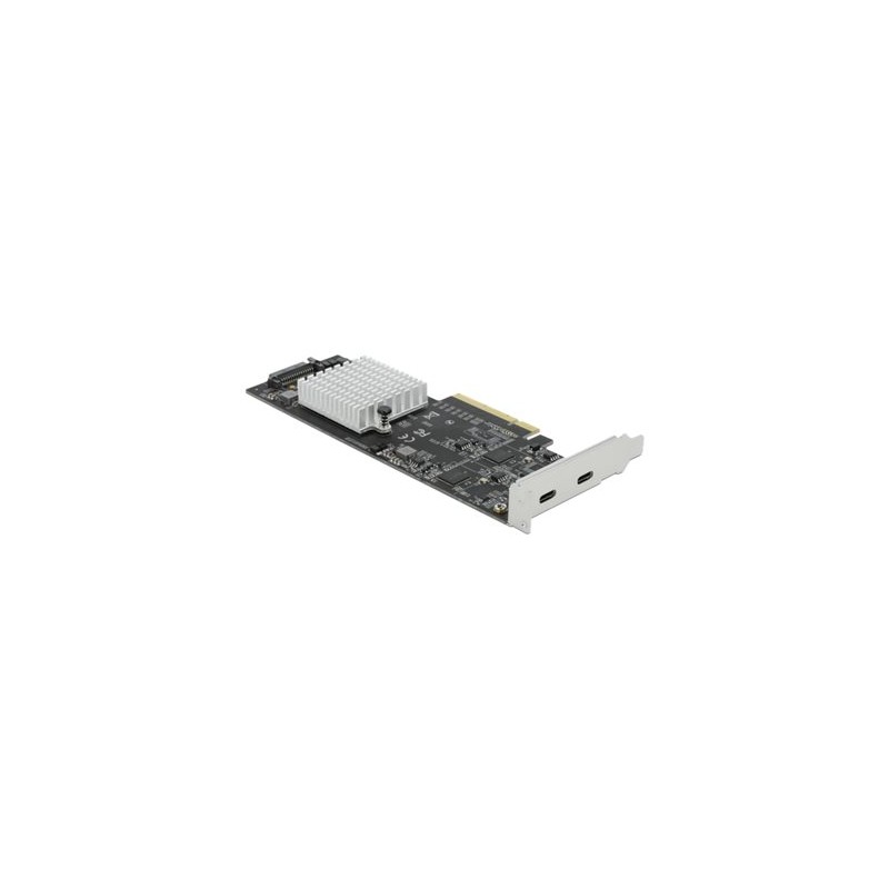 Delock - USB adaptér - PCIe 2.0 x8 nízký profil - USB-C 3.2 Gen 2x2 x 2