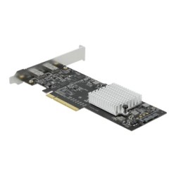 Delock - USB adaptér - PCIe 3.0 x8 nízký profil - USB-C 3.2 Gen 2x2 x 2