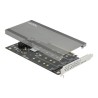 Delock PCI Express x16 Card to 4 x internal NVMe M.2 Key M - Adaptér rozhraní - M.2 - Expansion Slot to M.2 - M.2 NVMe Card