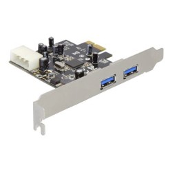 Delock PCI Express card 2x USB 3.0 - USB adaptér - PCI Express x1 - USB 3.0 x 2