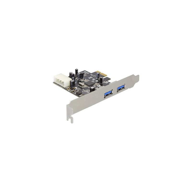 Delock PCI Express card 2x USB 3.0 - USB adaptér - PCI Express x1 - USB 3.0 x 2