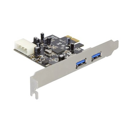 Delock PCI Express card 2x USB 3.0 - USB adaptér - PCI Express x1 - USB 3.0 x 2