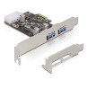 Delock - USB adaptér - PCI Express x1 - USB 3.2 Gen 1 x 2