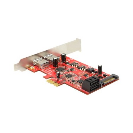 PCI Express x1 Card 2 x external USB 3, PCI Express x1 Card 2 x external USB 3
