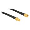 Delock CFD200 - Prodlužovací anténní kabel - RP-SMA (F) do RP-SMA (M) - 1 m - CFD-200 - černá