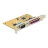 Delock PCI Express Card 1 x Serial + 1 x Parallel - Paralelně-sériový adaptér - PCIe 2.0 - RS-232 x 1 + IEEE 1284 x 1
