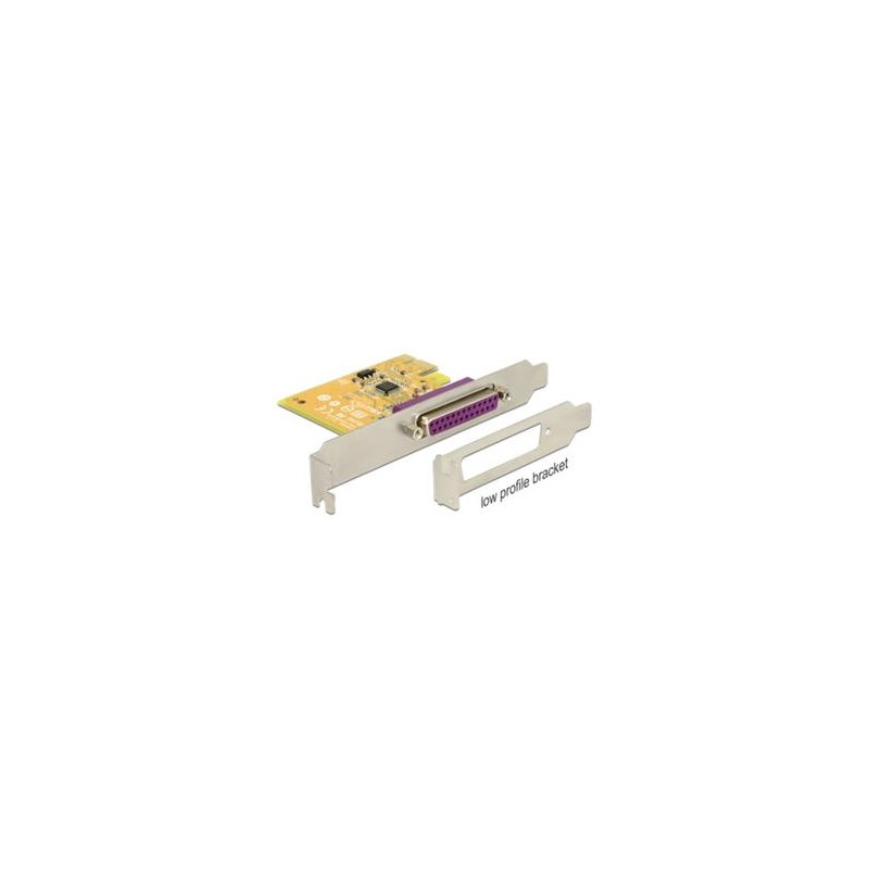 Delock PCI Express Card 1 x Parallel - Paralelní adaptér - PCIe 2.0 - IEEE 1284