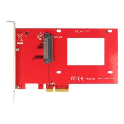 Delock PCI Express Card 1 x internal U.2 NVMe - Řadič úložiště - 2.5" - Ultra M.2 Card - PCIe 3.0 x4