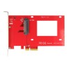 Delock PCI Express Card 1 x internal U.2 NVMe - Řadič úložiště - 2.5" - Ultra M.2 Card - PCIe 3.0 x4