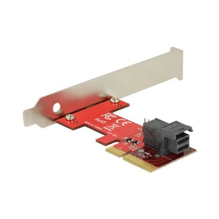 Delock PCI Express x4 Card 1 x internal SFF-8643 NVMe - Řadič úložiště - 2.5" - M.2 Card - nízký profil - PCIe 3.0 x4