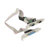 Delock PCI Express Card 2 x Serial RS-232 + 1 x Parallel - Paralelně-sériový adaptér - PCIe 2.0 nízký profil - RS-232 x 2 +