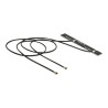 Delock WLAN Twin Antenna - Anténa - Wi-Fi - 5 dBi - černá 89571