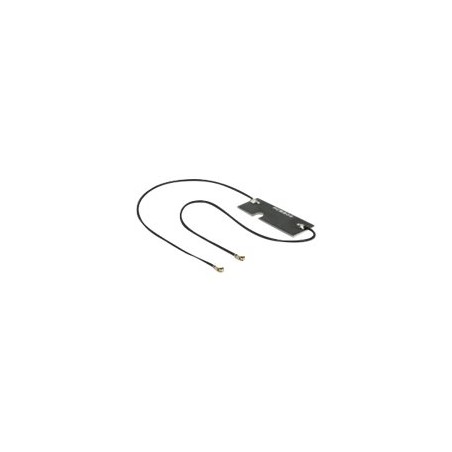 Delock WLAN Twin Antenna - Anténa - Wi-Fi - 5 dBi - černá 89569