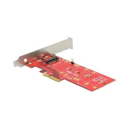 Delock PCI Express x4 Card 1 x internal NVMe M.2 Key M 110 mm with heat sink - Řadič úložiště - 1 Kanál - M.2 Card - PCIe 3.0 x4