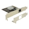 Delock PCI Express Card 1 x 10 Gigabit LAN NBASE-T RJ45 - Síťový adaptér - PCIe 2.0 x4 nízký profil - 10Gb Ethernet