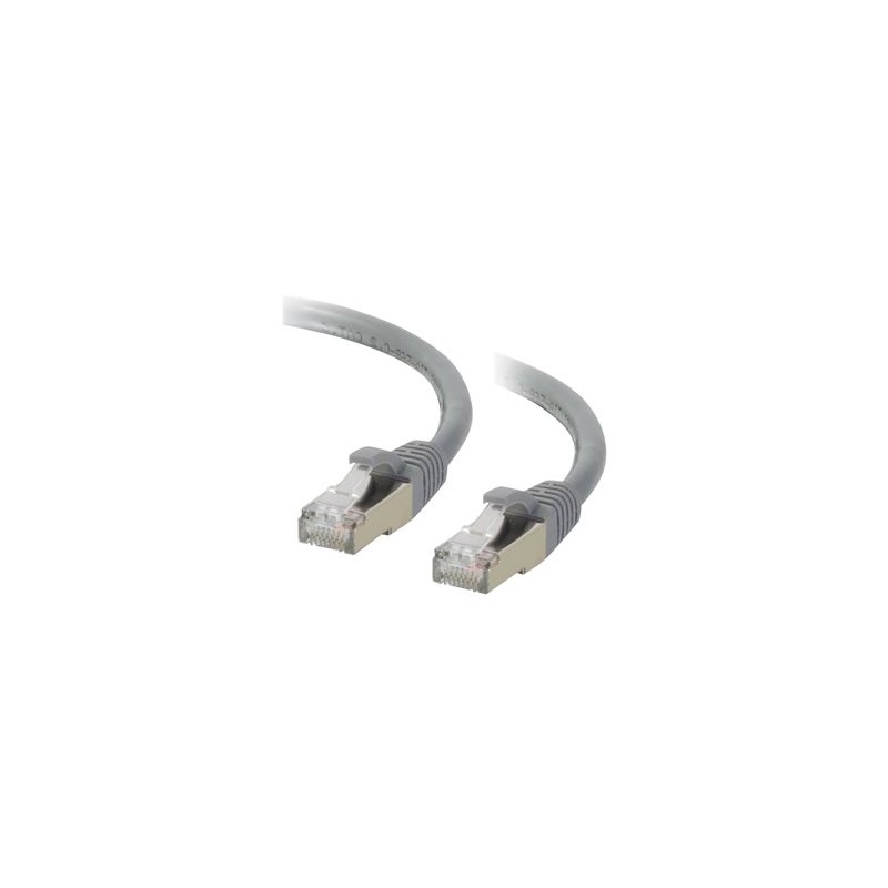 C2G Cat6a Booted Shielded (STP) Network Patch Cable - Patch kabel - RJ-45 (M) do RJ-45 (M) - 3 m - STP - CAT 6a - lisovaný