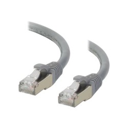 C2G Cat6a Booted Shielded (STP) Network Patch Cable - Patch kabel - RJ-45 (M) do RJ-45 (M) - 2 m - STP - CAT 6a - lisovaný