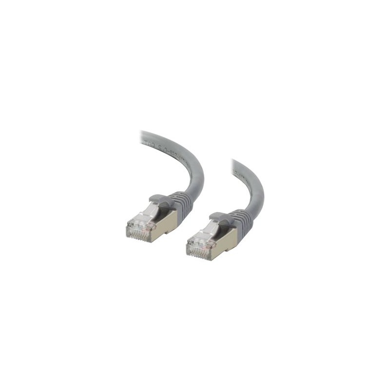 C2G Cat6a Booted Shielded (STP) Network Patch Cable - Patch kabel - RJ-45 (M) do RJ-45 (M) - 2 m - STP - CAT 6a - lisovaný