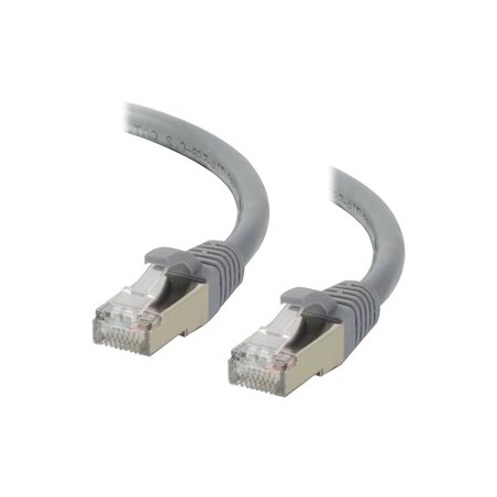 C2G Cat6a Booted Shielded (STP) Network Patch Cable - Patch kabel - RJ-45 (M) do RJ-45 (M) - 2 m - STP - CAT 6a - lisovaný