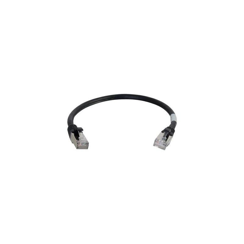 C2G Cat6a Booted Shielded (STP) Network Patch Cable - Patch kabel - RJ-45 (M) do RJ-45 (M) - 3 m - STP - CAT 6a - lisovaný