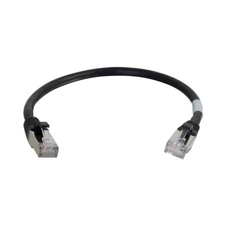 C2G Cat6a Booted Shielded (STP) Network Patch Cable - Patch kabel - RJ-45 (M) do RJ-45 (M) - 3 m - STP - CAT 6a - lisovaný