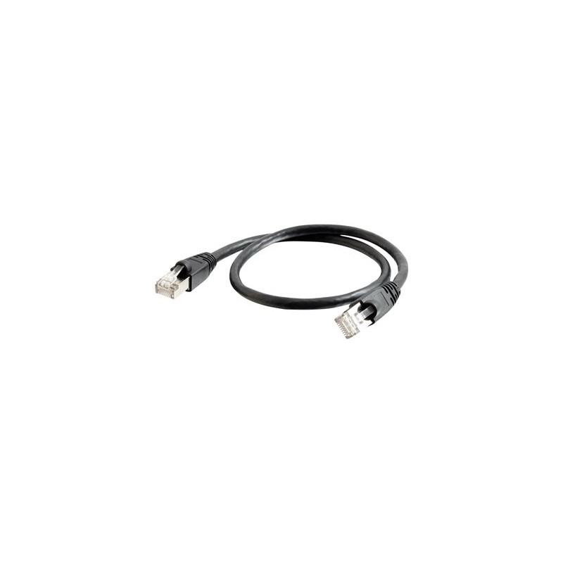 C2G Cat6a Booted Shielded (STP) Network Patch Cable - Patch kabel - RJ-45 (M) do RJ-45 (M) - 7 m - STP - CAT 6a - lisovaný