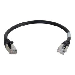 C2G Cat6a Booted Shielded (STP) Network Patch Cable - Patch kabel - RJ-45 (M) do RJ-45 (M) - 5 m - STP - CAT 6a - lisovaný