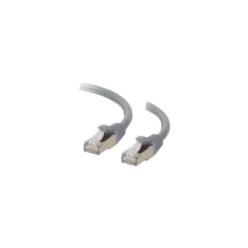 C2G Cat6a Booted Shielded (STP) Network Patch Cable - Patch kabel - RJ-45 (M) do RJ-45 (M) - 10 m - STP - CAT 6a - lisovaný
