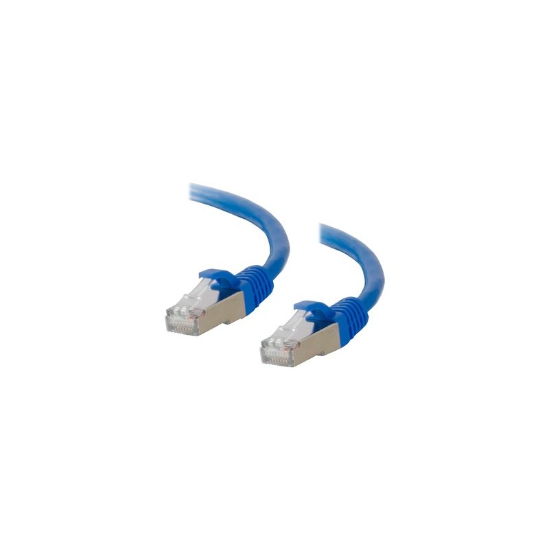 C2G Cat6a Booted Shielded (STP) Network Patch Cable - Patch kabel - RJ-45 (M) do RJ-45 (M) - 30 m - STP - CAT 6a - lisovaný
