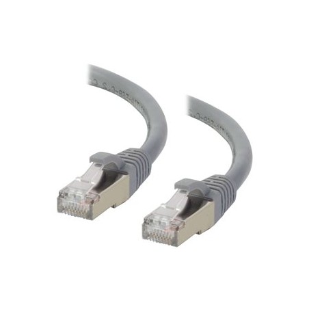C2G Cat6a Booted Shielded (STP) Network Patch Cable - Patch kabel - RJ-45 (M) do RJ-45 (M) - 20 m - STP - CAT 6a - lisovaný
